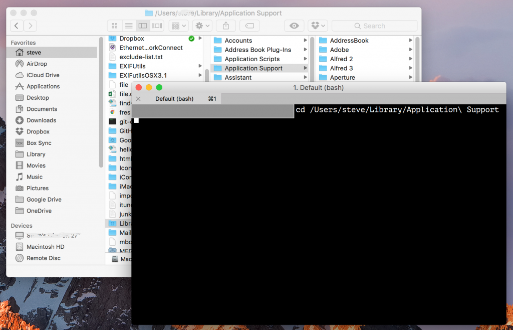 Copy Files Using The Terminal Instead Of The Finder Mac Os X Tawfiq S Blog