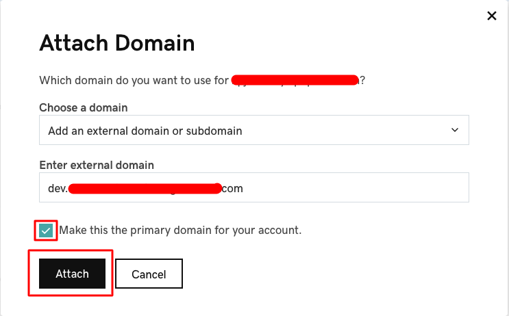 Godaddy Managed WordPress - 14 attach domain