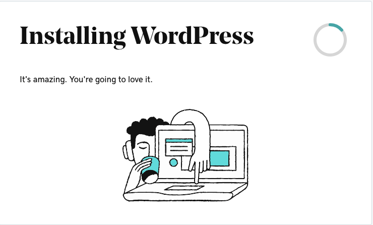 Godaddy Managed WordPress - 6 installing wordpress