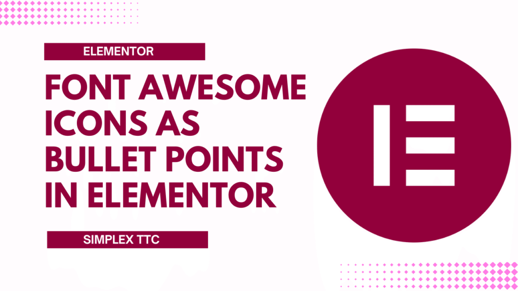 Use Font Awesome Icons as List Bullets in Elementor with Pure CSS (No ...